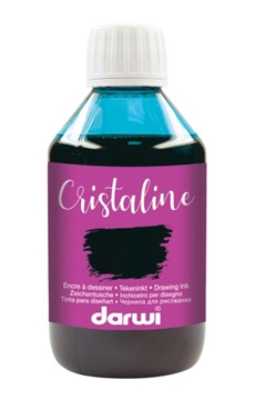 Image de Encre à dessiner "Cristaline" 250 ml bleu ciel