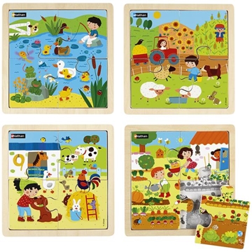 Image de Puzzles bois - la campagne