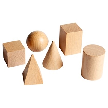 Image de Solides Bois - Lot de 12