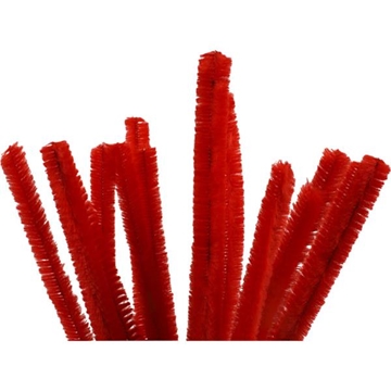 Image de Fil chenille rouge