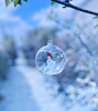 Image sur Boule en verre ouverte