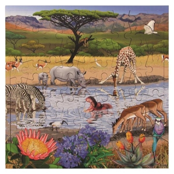 Image de Puzzle La Savane Africaine