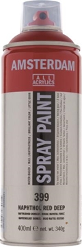 Image de Peinture acrylique Talens Amsterdam rouge naphtol en spray 400 ml