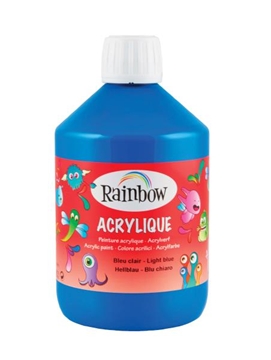 Image de Peinture acrylique Rainbow 500 ml bleu primaire