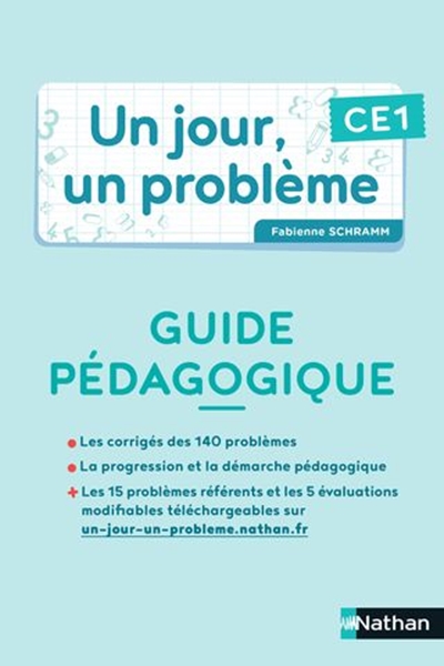 Image sur Un jour, un problème CE1 - Guide pédagogique + Cahier élève PCF