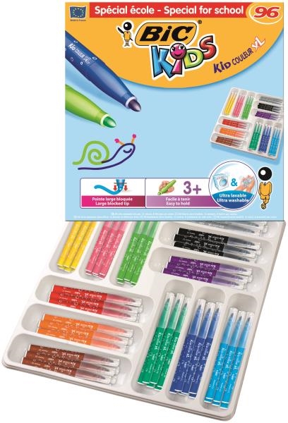 Image sur Marqueur Kid couleur, coffret de 96