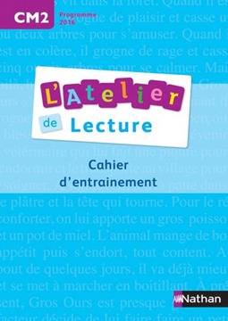 Image de L'Atelier de lecture - Cahier d'entrainement - CM2