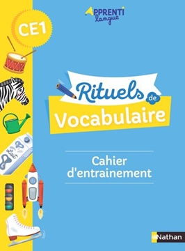 Image de Rituels de vocabulaire CE1 - cahier d'entrainement