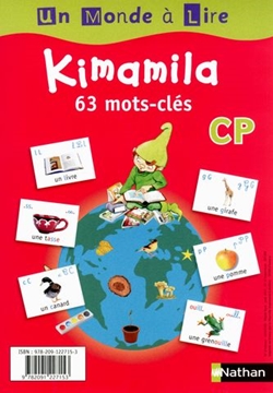 Image de Un monde à lire - Kimamila CP - série rouge - Affichettes mots-clés