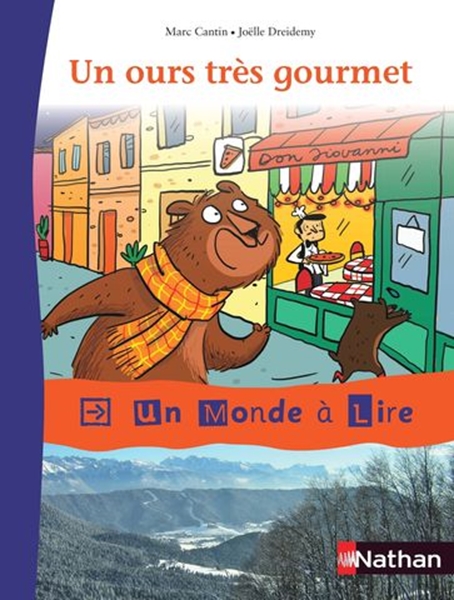 Image sur Un monde à lire - Kimamila CE1 - série rouge - Album 3 : Un ours très gourmet