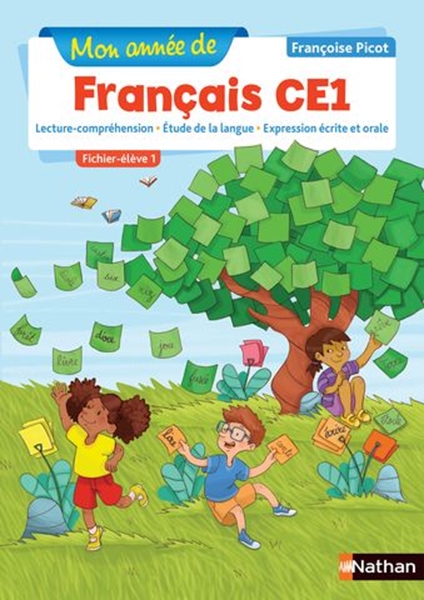 Image sur Mon année de Français CE1 - Fichier élève 1 - Nouvelle édition 2019