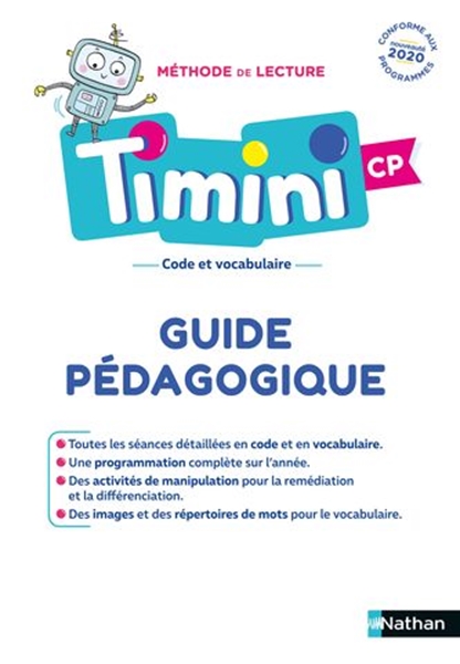 Image sur Timini CP - Guide pédagogique