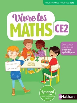 Image de Vivre les maths CE2 - Fichier élève Dyscool - 2020