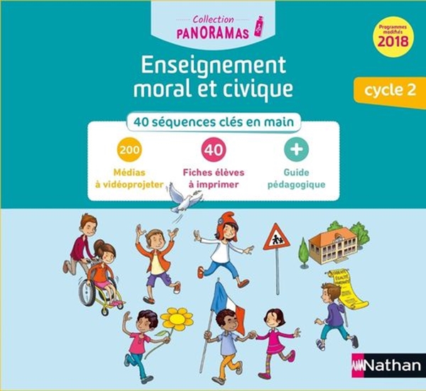 Image sur Enseignement moral et civique - cycle 2 - Ressources et activités numériques - Clé USB 2019