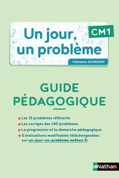 Image sur Un jour, un problème CM1 - Guide pédagogique + Cahier élève PCF