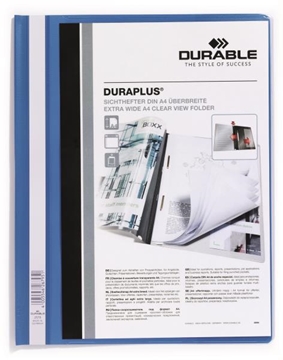 Image de Farde devis Duraplus bleue personnalisable