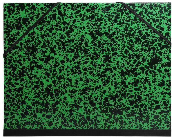 Image sur Farde à dessin en carton rigide vert 52 x 72 cm