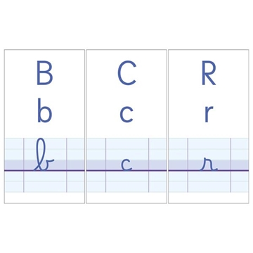 Image de Affichages des lettres de l'alphabet MS-GS