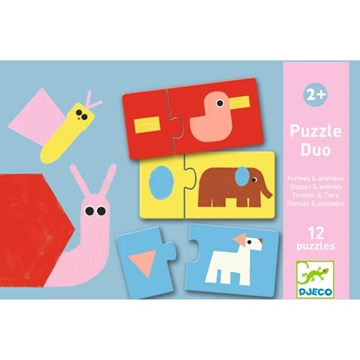 Image de Puzzle Duo - Animaux et formes