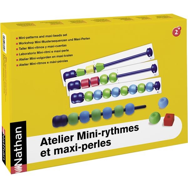 Image sur Atelier mini-rythmes et maxi-perles - 2 enfants