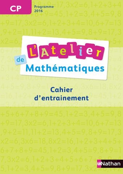 Image sur Atelier de Mathématiques Cahier CP 2017