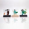 Image sur Cadres en verre 15 x 15 cm avec support, les 10