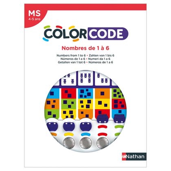 Image sur Colorcode - Nombres de 1 à 6