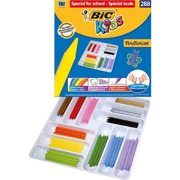 Image de Crayons Plastidecor Bic Kids, les 288