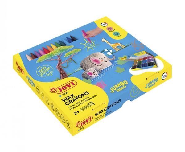 Image sur Crayons Jovicolor TRIWAX classpack 300 couleurs assorties