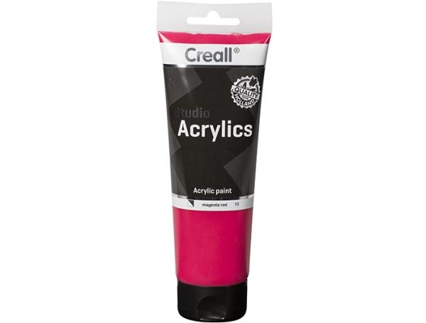 Image sur Creall-acryl magenta, tube de 250 ml