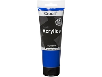 Image de Creall-acryl bleu outremer, tube de 250 ml