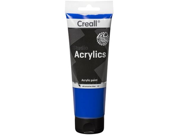 Image sur Creall-acryl bleu outremer, tube de 250 ml