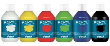 Image de Darwi Acryl brillant 6 x 250 ml - couleur de base