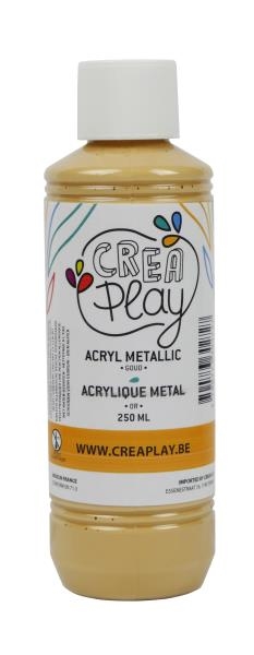 Image sur Peinture acrylique métal 250 ml or