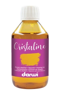 Image de Encre à dessiner "Cristaline" 250 ml jaune