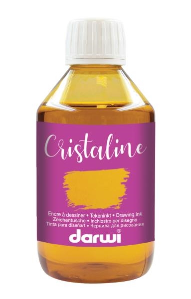 Image sur Encre à dessiner "Cristaline" 250 ml jaune