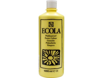 Image de Gouache Ecola 1000 ml Jaune citron