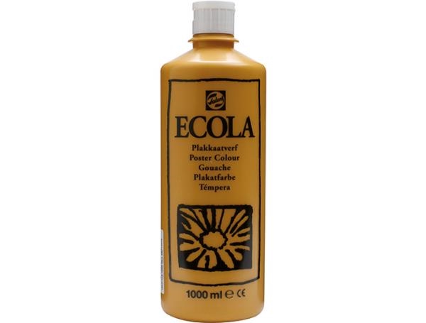 Image sur Gouache Ecola 1000 ml Ocre