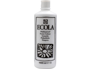 Image de Gouache Ecola 1000 ml Blanc