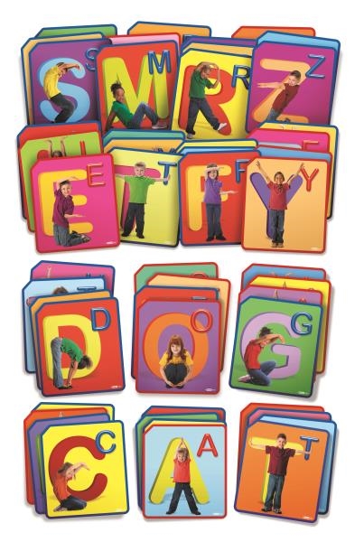 Image sur Apprendre l’alphabet en bougeant