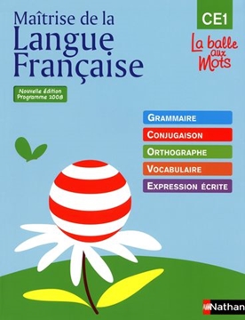 Image de La balle aux mots - maitrise de la langues - manuel - CE1