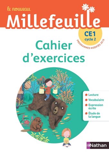 Image sur Le nouveau - Mille feuilles -  CE1 - Cahier d'exercices