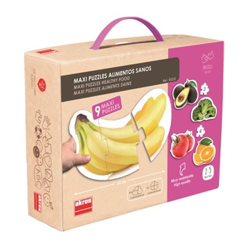 Image de Maxi puzzles aliments sains