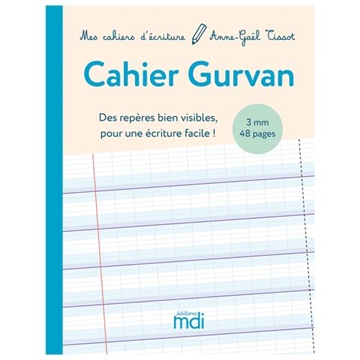 Image de MDI Mes cahiers d'écriture Gurvan 3mm à la Française - PCF