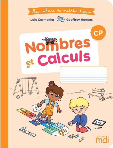 Image sur Mes cahiers de mathématiques - Cahier Nombres et Calculs 1er-2e année (96p)