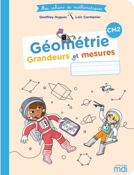 Image sur Mes cahiers de mathématiques - Cahier Géométrie 5e - 6e années (112p)