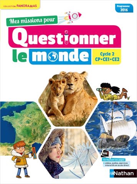 Image sur Mes missions pour Questionner le Monde - cycle 2 Panoramas Manuel