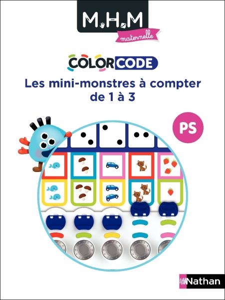 Image sur MHM - Colorcode - Les mini-monstres à compter de 1 à 3 PS