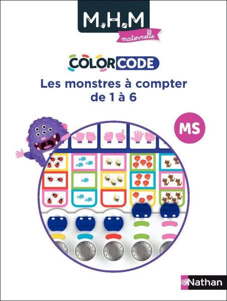 Image sur MHM - Colorcode - Les monstres à compter de 1 à 6 MS