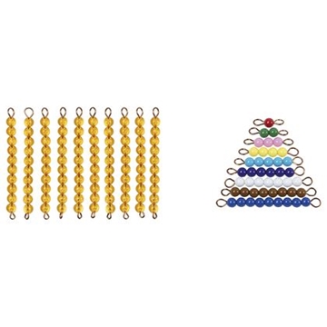 Image de Montessori par Nathan - Perles Numériques Colorées